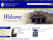 Tablet Screenshot of manningschristianbookhouse.com